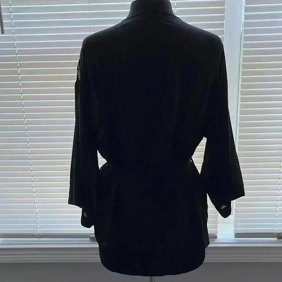 Primark Boho Open Front Belted Floral Kimono Size L - Picture 3 of 7